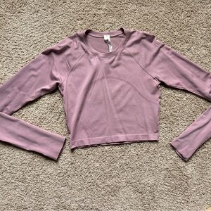 lululemon athletica swiftly tech cropped Long Sleeve 2.0
